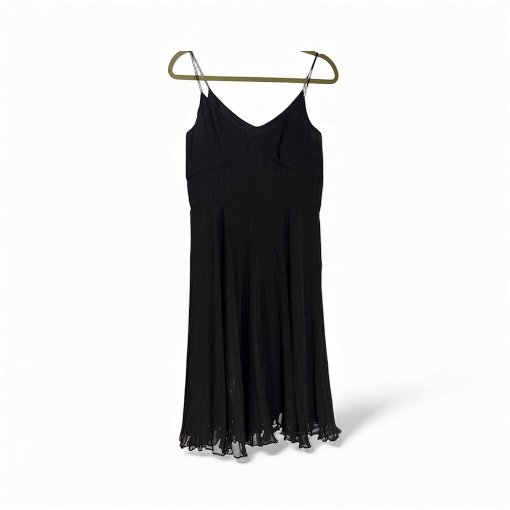 LOFT Black Midi Dress